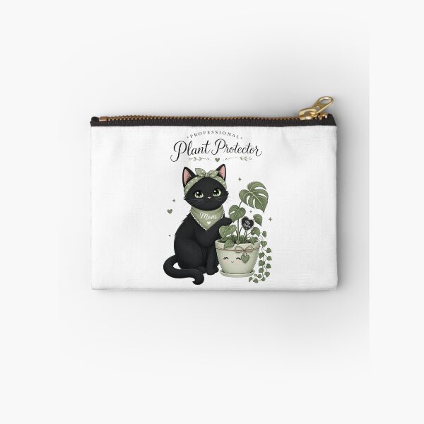 Item preview, Professional Plant Protector Black Cat Mom Kawaii T-Shirt designed and sold by Ashley critters.