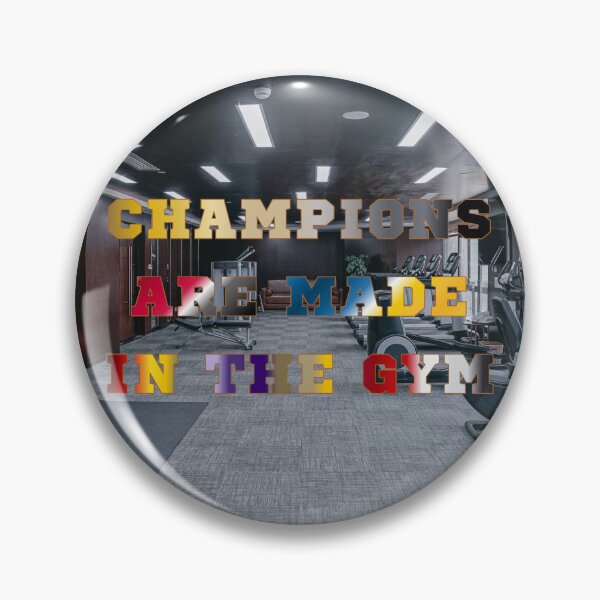 Item preview, Champions are Made in the Gym #6 designed and sold by Holy JM Designs.