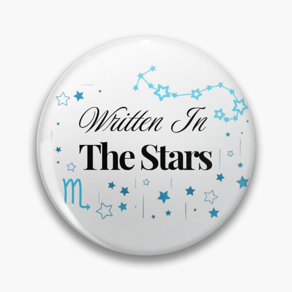 Item preview, Scorpio Written In The Stars | Colorful Element Celestial Astrology Sticker designed and sold by MoonSpellStudio.