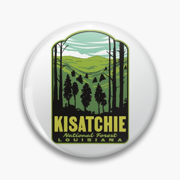 Item preview, Kisatchie National Forest Louisiana Retro designed and sold by HalpinDesign.