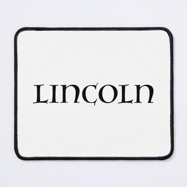 Item preview, Lincoln old medieval style text (Black) designed and sold by STUDIO-72.