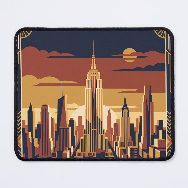 Item preview, New York USA Vintage Travel Poster designed and sold by Bomax121.