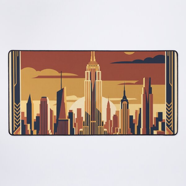 Item preview, New York USA Vintage Travel Poster designed and sold by Bomax121.