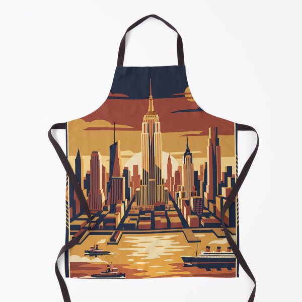 Item preview, New York USA Vintage Travel Poster designed and sold by Bomax121.