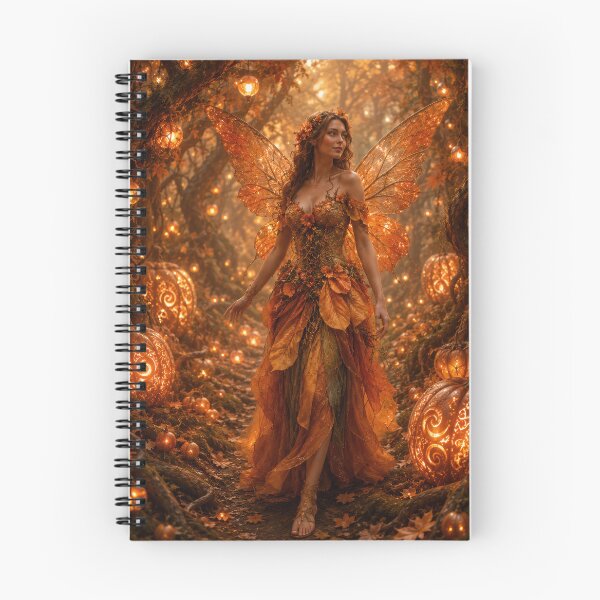 Item preview, Glowing Pumpkin Forest Fairy  designed and sold by jgvisualarts.