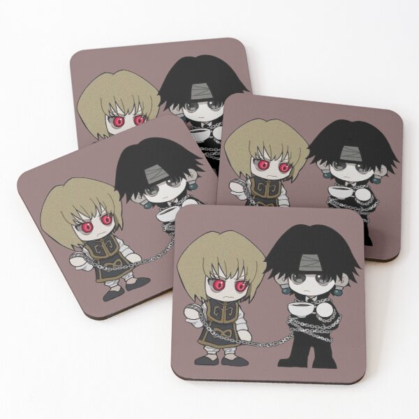 Artikelvorschau, Scarlet Eyes Kurta und Phantom Troupe Chains Chibi Duo entworfen und verkauft von CosmicFna.