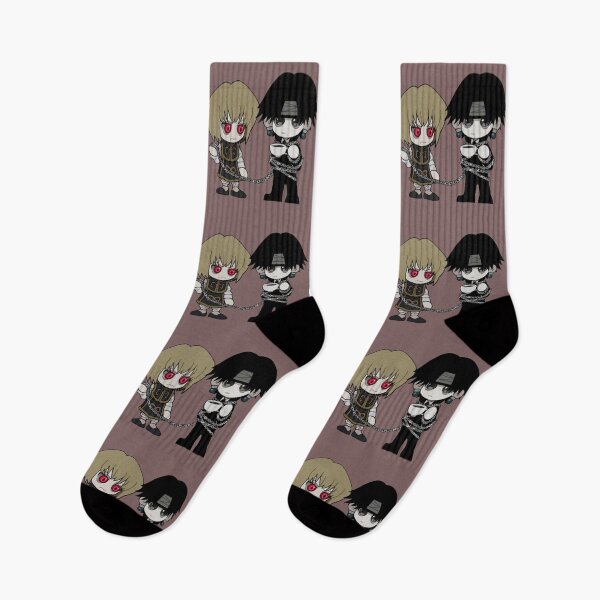 Artikelvorschau, Scarlet Eyes Kurta und Phantom Troupe Chains Chibi Duo entworfen und verkauft von CosmicFna.