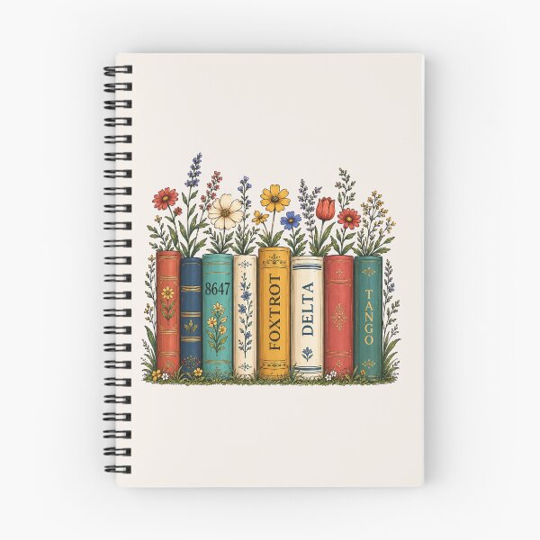 Item preview, Subtle Anti-Trump,Anti-MAGA, Democrat Feminist, Flowers and Books, Protest,8647, Book,fDT, Resist designed and sold by Sprinkle12345.