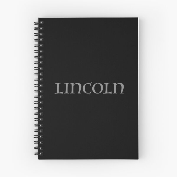 Item preview, Lincoln old medieval style text (Grey) designed and sold by STUDIO-72.