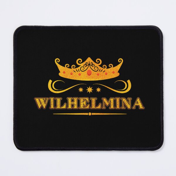 Item preview, Wilhelmina Personalized Name With Crown - Cool & Custom Gift for Girls, Teens designed and sold by Oussinc.