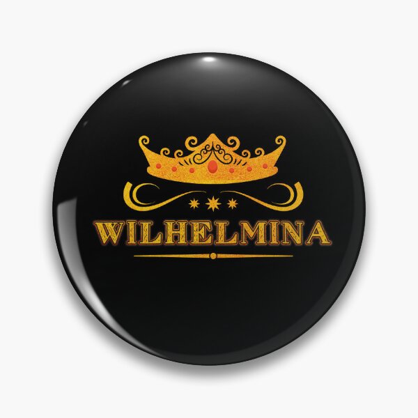 Item preview, Wilhelmina Personalized Name With Crown - Cool & Custom Gift for Girls, Teens designed and sold by Oussinc.