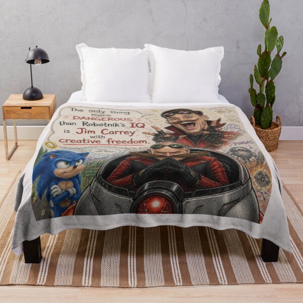 Item preview, The only thing more dangerous than Robotnik's IQ is Jim Carrey with creative freedom designed and sold by CinemaChronik.