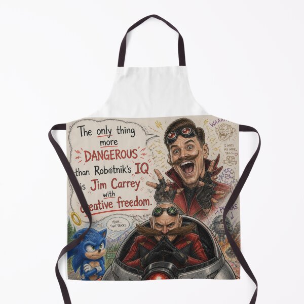 Item preview, The only thing more dangerous than Robotnik's IQ is Jim Carrey with creative freedom designed and sold by CinemaChronik.