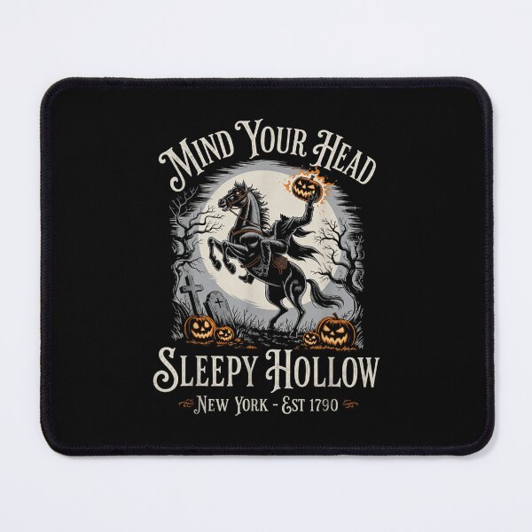 Item preview, Sleepy Hollow Headless Horseman Haunted Halloween Legend New York Moonlit Night designed and sold by LakenDraphil.
