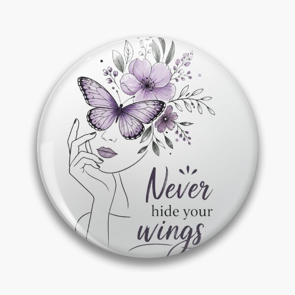 Item preview, Never Hide Your Wings Butterfly designed and sold by Reshmakhan.