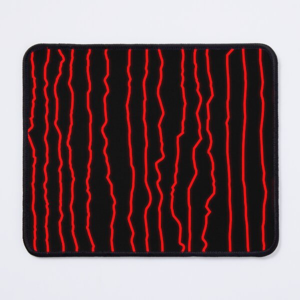 Item preview, Vertical organic stripes pattern | red stripe pattern designed and sold by dfly-creations.