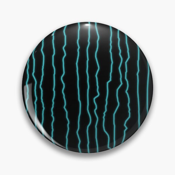 Item preview, vertical organic stripes pattern | blue stripe pattern designed and sold by dfly-creations.