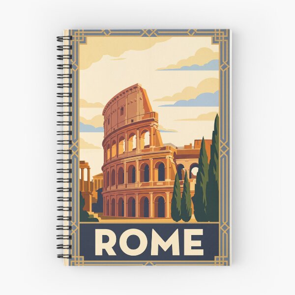 Item preview, Rome Italy Vintage Travel Poster – Colosseum Art designed and sold by Bomax121.