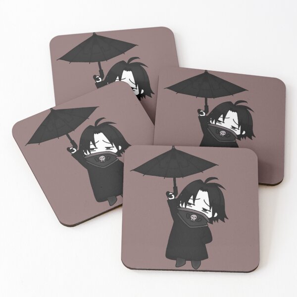 Artikelvorschau, Niedlicher Chibi-Assassine mit Regenschirm – Maskottchen von Shadow Fighter entworfen und verkauft von CosmicFna.