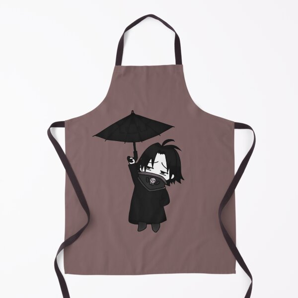 Item preview, Cute Chibi Assassin Holding Umbrella Shadow Fighter Mascot designed and sold by CosmicFna.