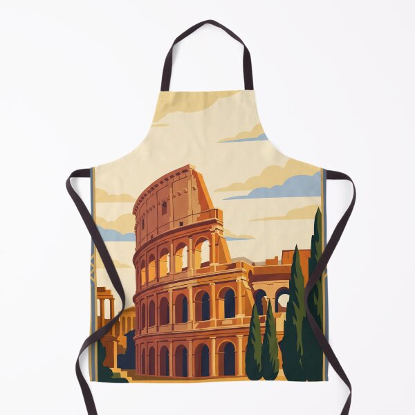 Item preview, Rome Italy Vintage Travel Poster – Colosseum Art designed and sold by Bomax121.
