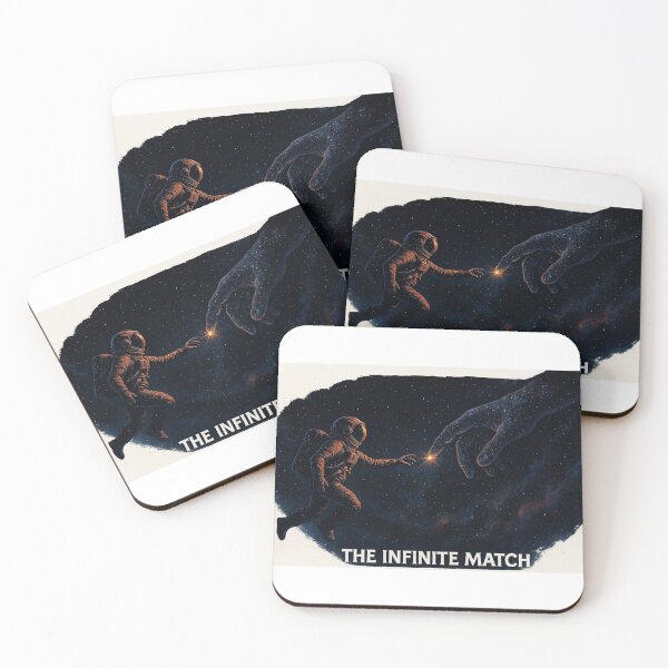 Item preview, The Infinite Match - Cosmic Connection designed and sold by AcosDesign.