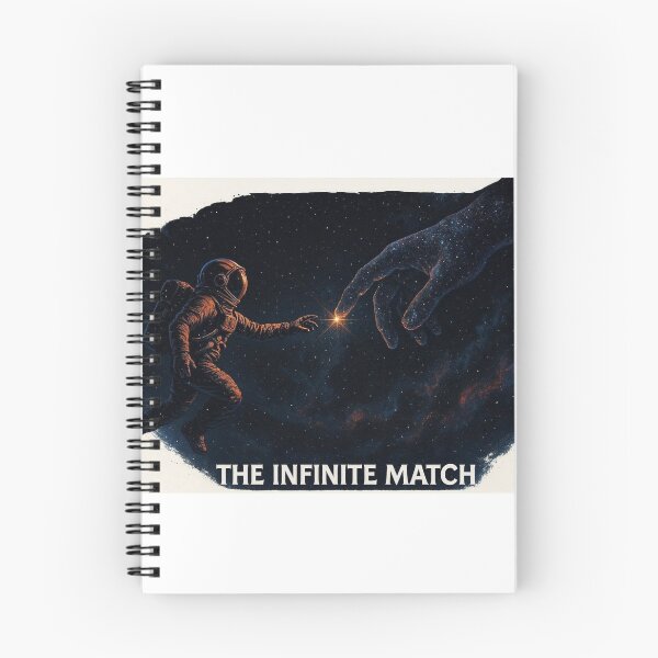 Item preview, The Infinite Match - Cosmic Connection designed and sold by AcosDesign.