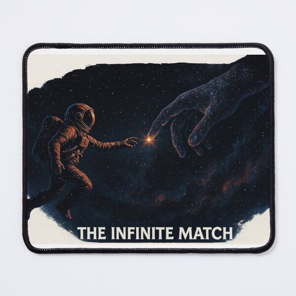 Item preview, The Infinite Match - Cosmic Connection designed and sold by AcosDesign.