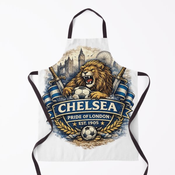 Item preview, Chelsea Football Fan Graphic | Pride of London Vintage Lion Supporter Shirt designed and sold by GarnerSupplyCo.