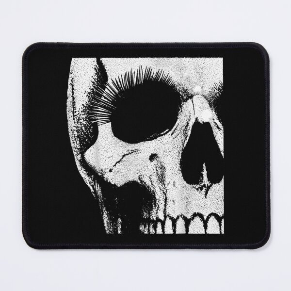 Item preview, Vintage Skull Close Up Gothic Black White Halloween Dark Aesthetic Portrait designed and sold by LakenDraphil.