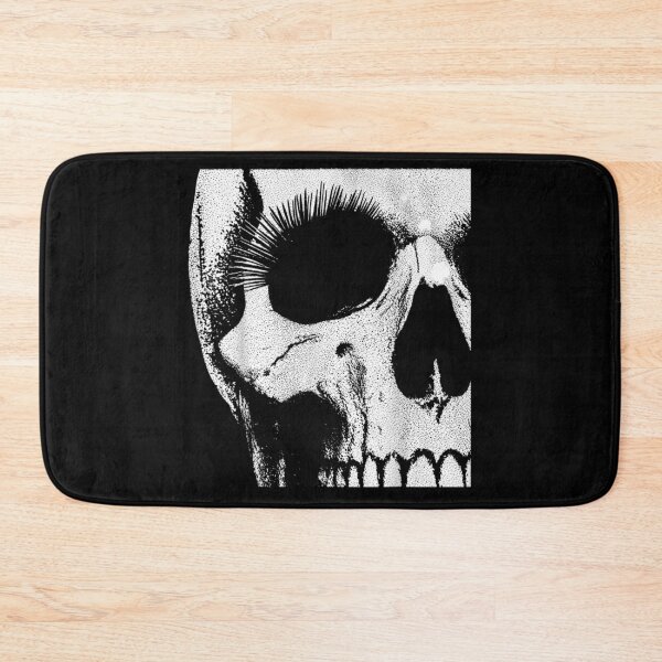 Item preview, Vintage Skull Close Up Gothic Black White Halloween Dark Aesthetic Portrait designed and sold by LakenDraphil.