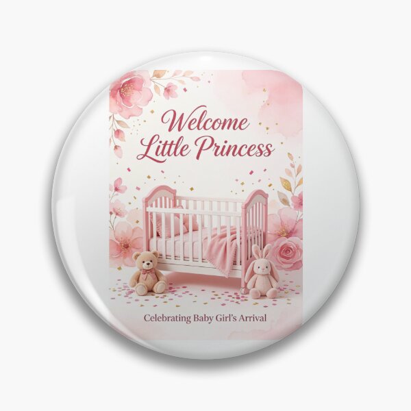Item preview, Girls baby shower with cot and pink colour  designed and sold by carlsmart1.