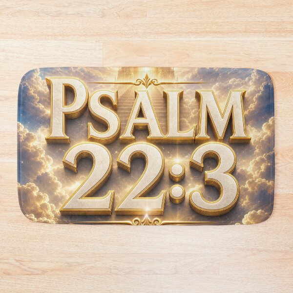 Item preview, Psalm 22 3 designed and sold by DBVisuals.