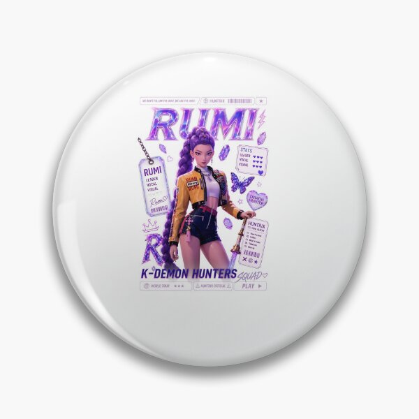 Item preview, Rumi Huntrix Vintage Shirt, Rumi Demon Hunters Tee, Huntrix Kpop Girl Graphic Shirt, Demon Hunter Merch, Kpop Fan Gift Aesthetic Tee Comfort Colors Shirt designed and sold by BerryHand.