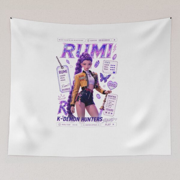 Item preview, Rumi Huntrix Vintage Shirt, Rumi Demon Hunters Tee, Huntrix Kpop Girl Graphic Shirt, Demon Hunter Merch, Kpop Fan Gift Aesthetic Tee Comfort Colors Shirt designed and sold by BerryHand.