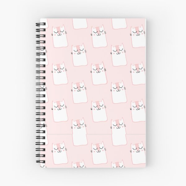 Item preview, Sleeping Kawaii Cat Pattern designed and sold by snoograpes.