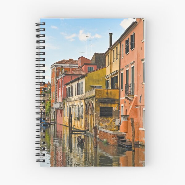 Item preview, Small boats floating in water in town of Chioggia, Venetian Lagoon, Veneto, Italy.  designed and sold by goceris.
