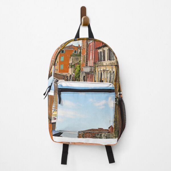 Item preview, Small boats floating in water in town of Chioggia, Venetian Lagoon, Veneto, Italy. designed and sold by goceris.