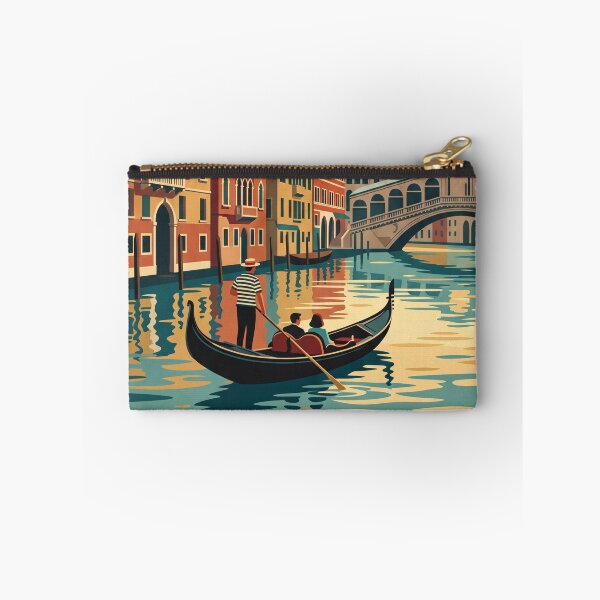 Item preview, Venice Italy Vintage Travel Poster – Canal Art designed and sold by Bomax121.