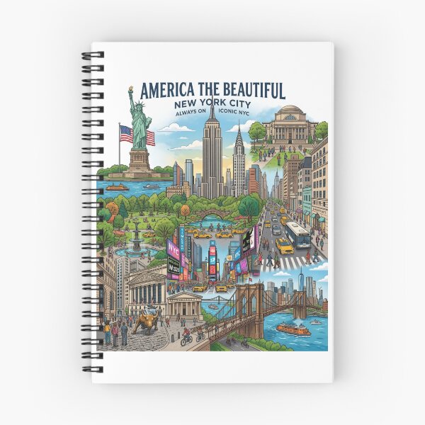 Item preview, America The Beautiful - New York City designed and sold by Illumine-World.