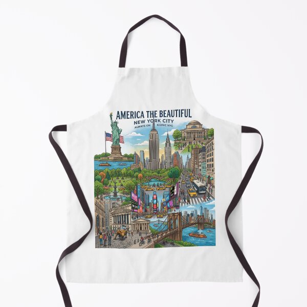 Item preview, America The Beautiful - New York City designed and sold by Illumine-World.