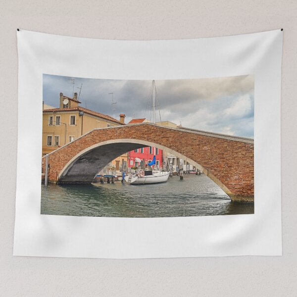 Item preview, Ponte San Domenico, old bridge in Chioggia, Italy designed and sold by goceris.