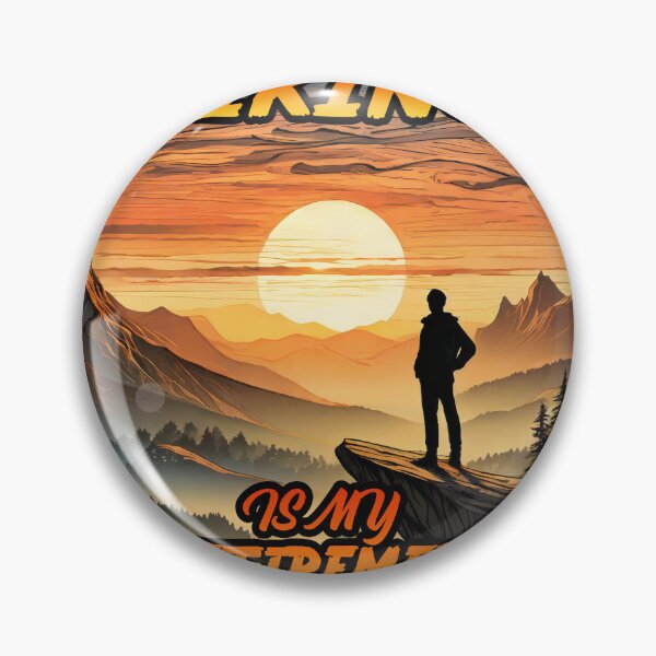 Item preview, Hiking Is My Retirement Plan: Adventure Awaits designed and sold by Fei Long Design Hub.