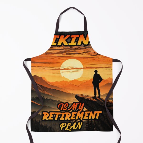 Item preview, Hiking Is My Retirement Plan: Adventure Awaits designed and sold by Fei Long Design Hub.