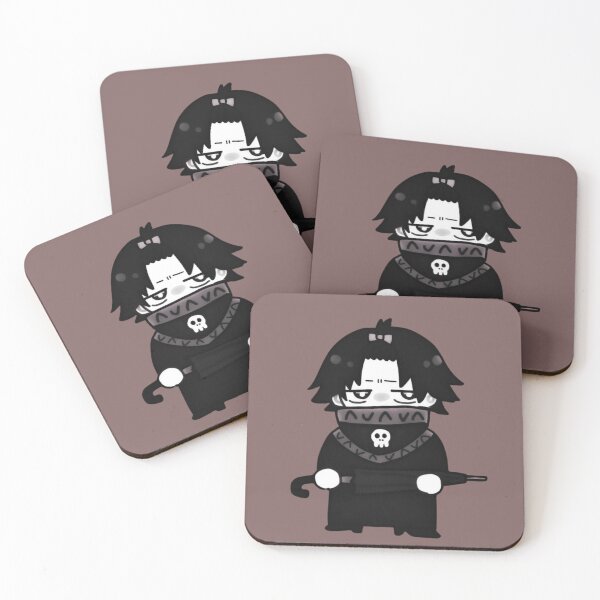 Artikelvorschau, Niedlicher Chibi-Assassine mit Regenschirm – Maskottchen von Shadow Fighter entworfen und verkauft von CosmicFna.