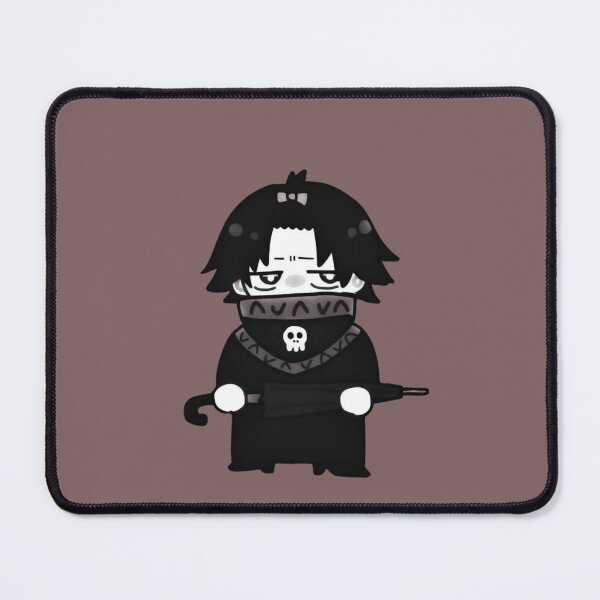 Item preview, Cute Chibi Assassin Holding Umbrella Shadow Fighter Mascot designed and sold by CosmicFna.