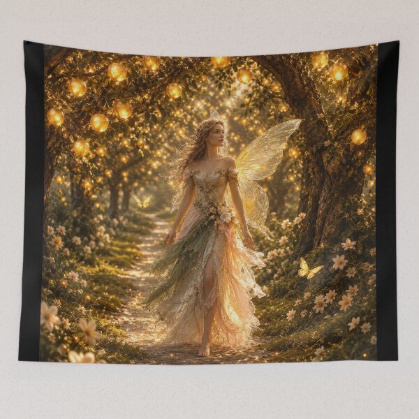 Item preview, Golden Orchard Fairy designed and sold by jgvisualarts.