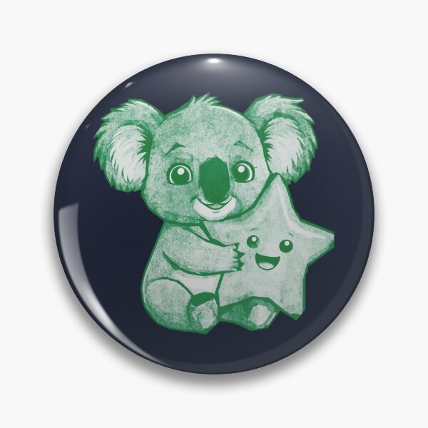 Item preview, Cute Koala Hugging Happy Star designed and sold by kinpirks.