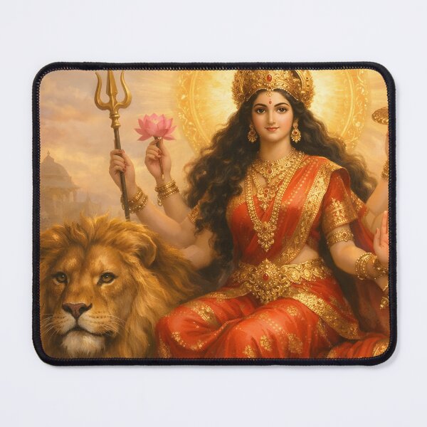Item preview, Durga Maa – Goddess of Courage and Divine Protection designed and sold by SoniaSarkali.