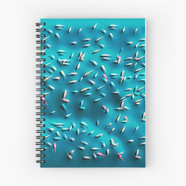 Item preview, Colorful fish in blue water designed and sold by leobrix.
